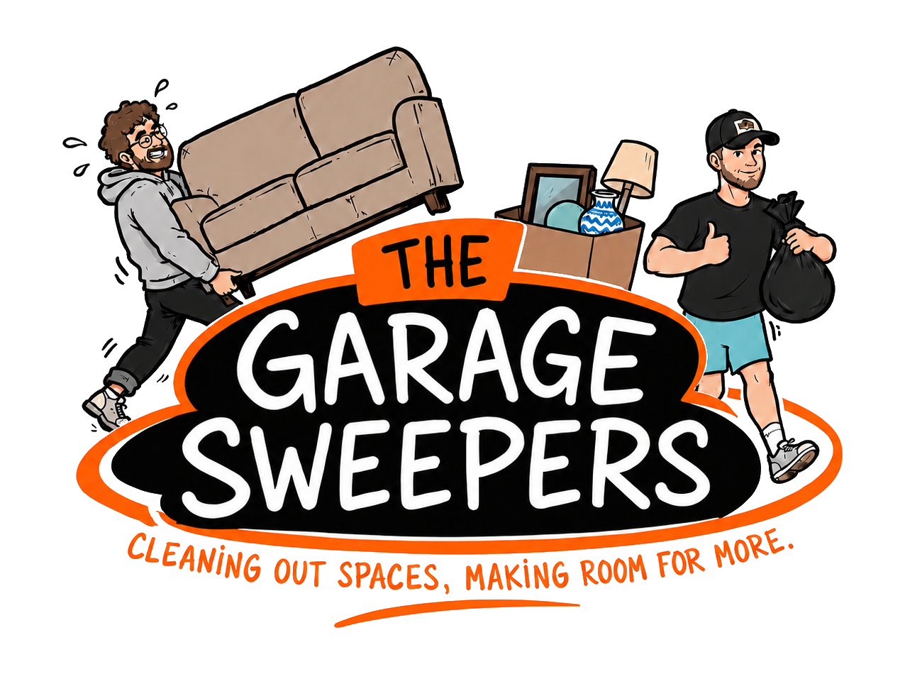 The Garage Sweepers cartoon logo